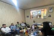  برگزاری جلسه ستاد پیشگیری از بیماری آنفلوانزای فوق حاد پرندگان در اداره دامپزشکی شهرستان خمیر
